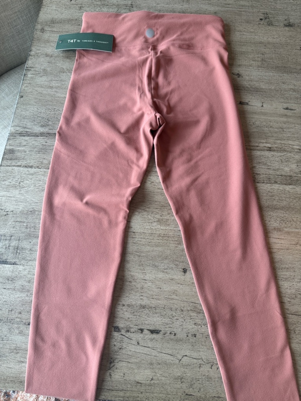 NWT - Threads 4 Thought High-Waist Dusty Rose Leggings - Picture 5 of 6